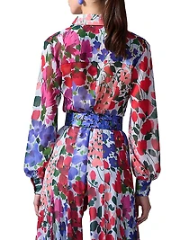 Celeste Sheer Floral Blouse