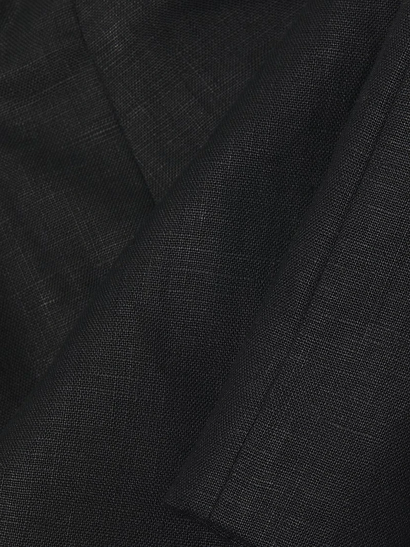 Jane Linen Cover-Up Miniskirt