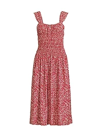 Yerres Peony Smocked Dress
