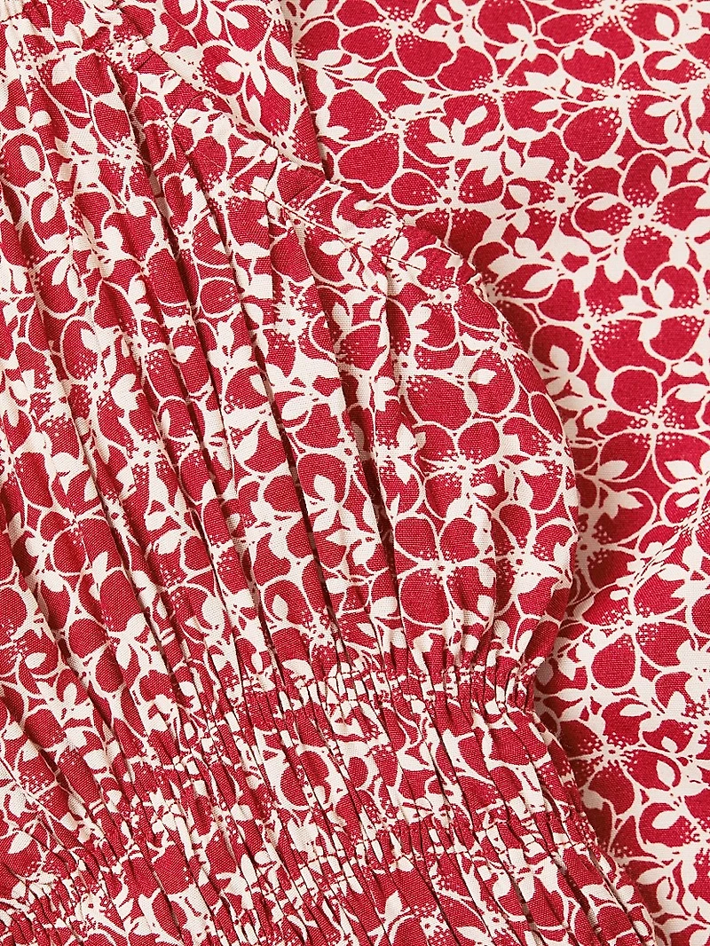 Yerres Peony Smocked Dress