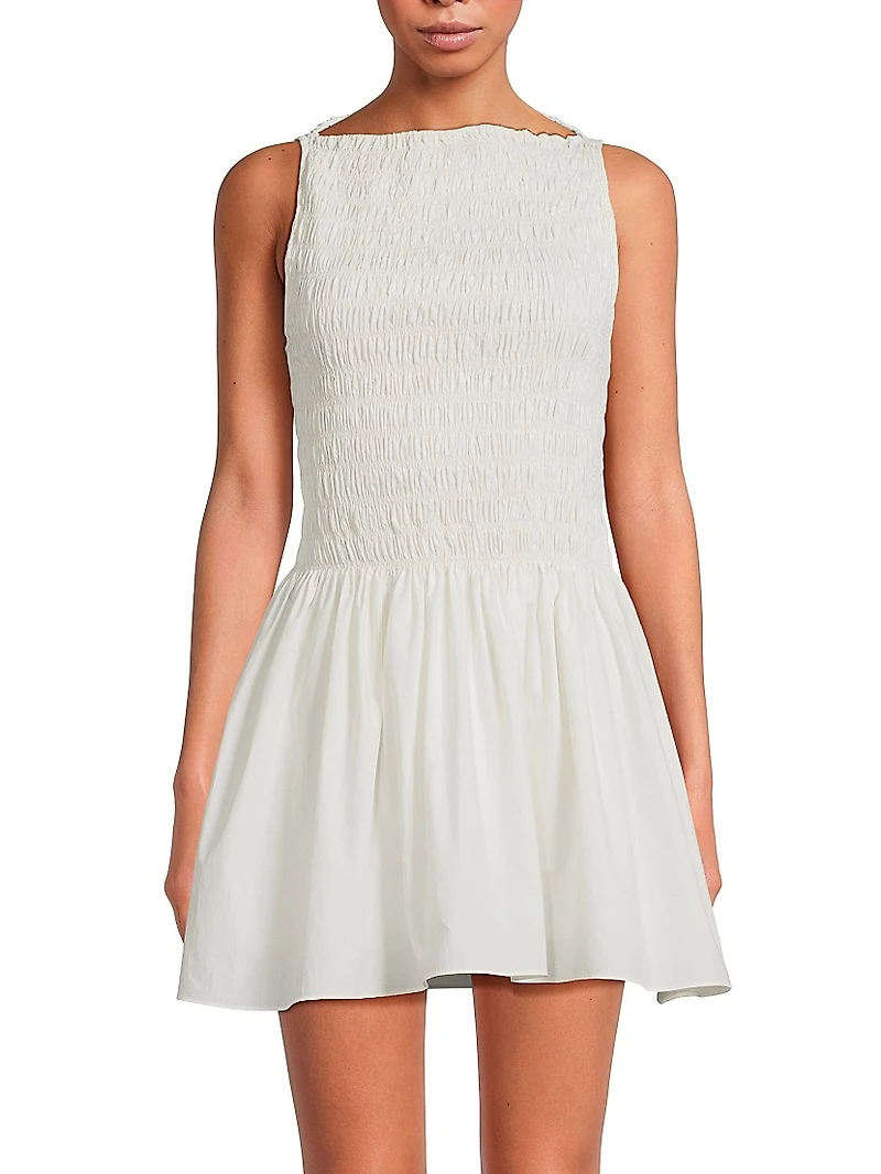 Noa Smocked Minidress
