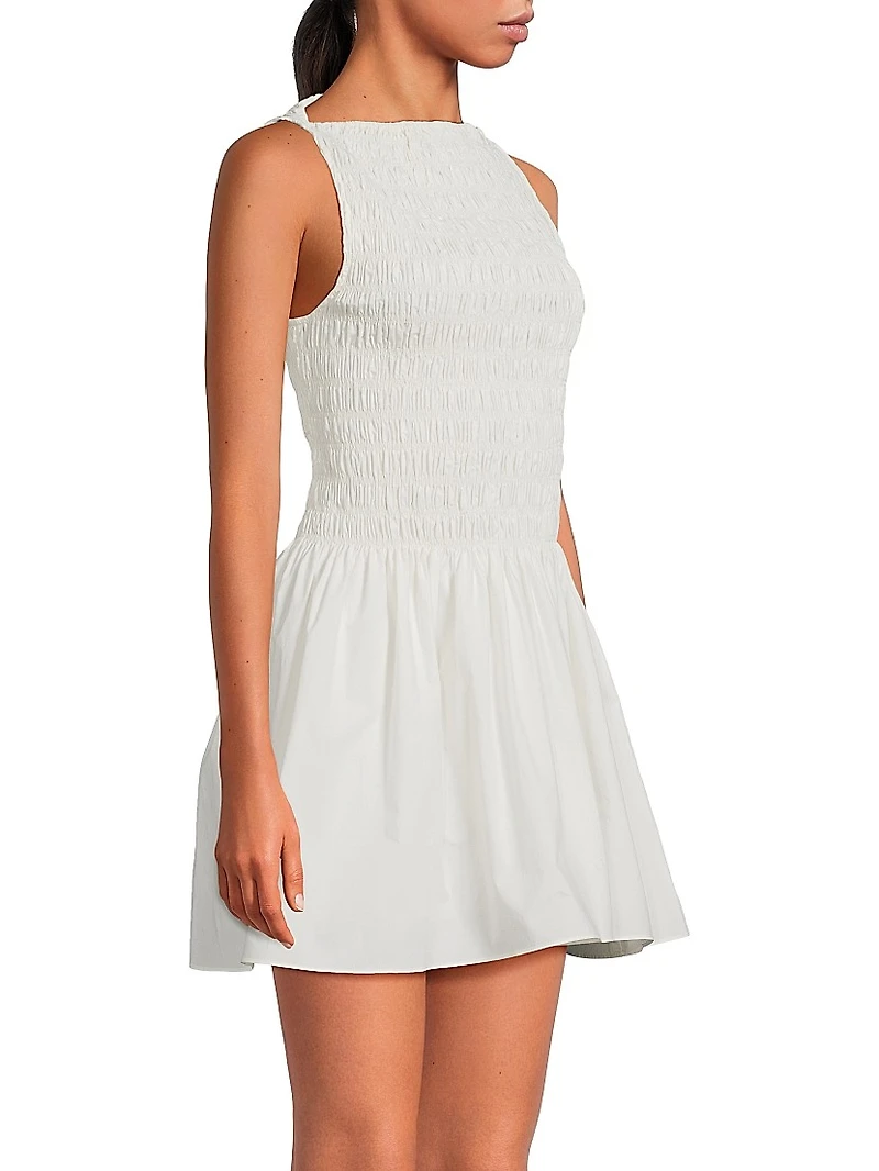 Noa Smocked Minidress