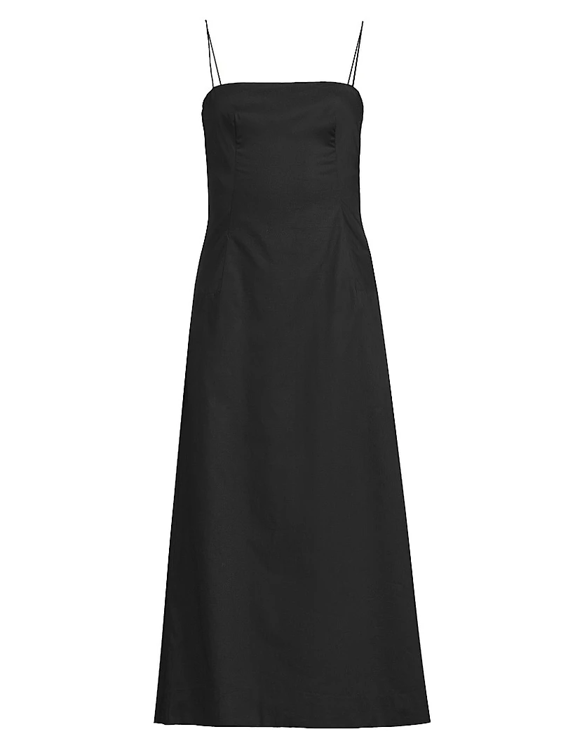 Ostano Cotton Midi-Dress