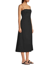 Ostano Cotton Midi-Dress