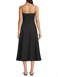 Ostano Cotton Midi-Dress