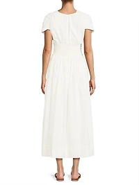 Auve Cotton Midi-Dress