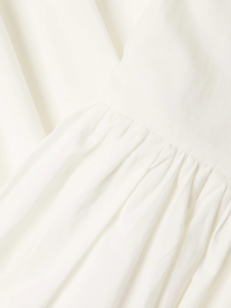 Auve Cotton Midi-Dress