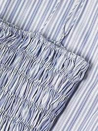 Union Striped Cotton Minidress