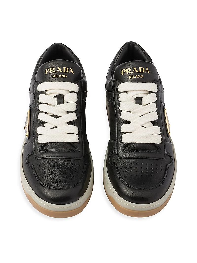 Downtown Nappa Leather Sneakers