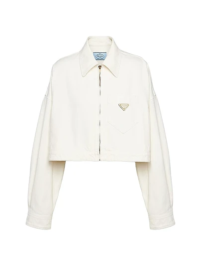 Denim Blouson Jacket
