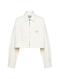 Denim Blouson Jacket