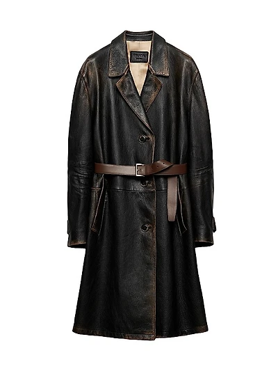 Leather Coat