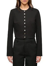 Cilento Tailored Cropped Jacket