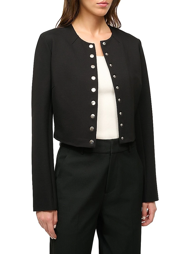 Cilento Tailored Cropped Jacket