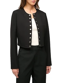 Cilento Tailored Cropped Jacket