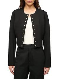 Cilento Tailored Cropped Jacket