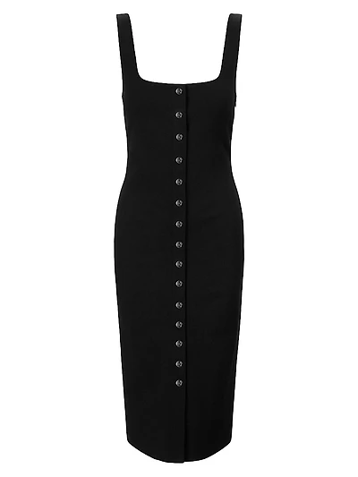 Domani Scoopneck Midi-Dress