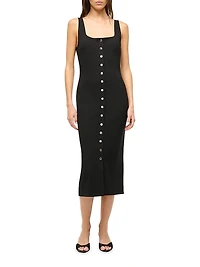 Domani Scoopneck Midi-Dress