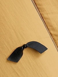 Lucienne Bow Zip-Front Jacket