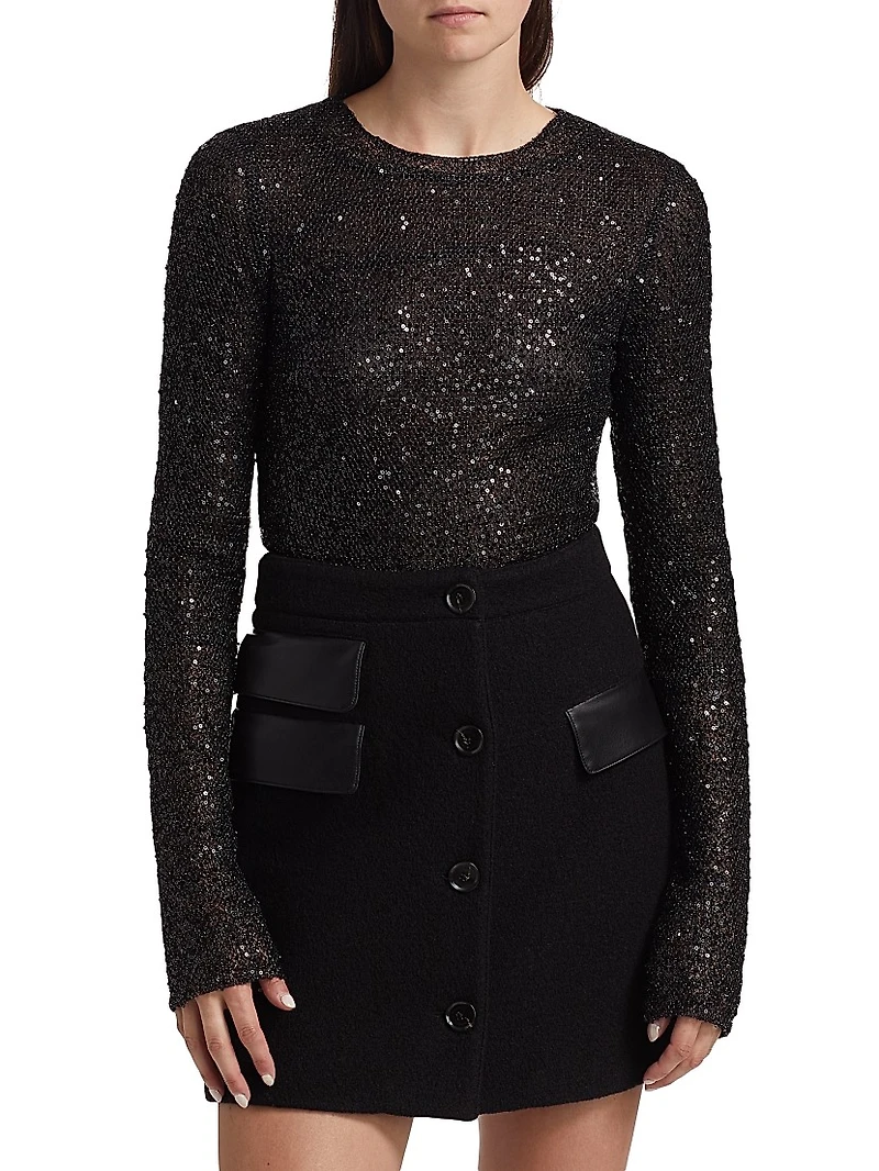 Sophie Sequined Top
