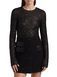 Sophie Sequined Top