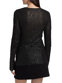 Sophie Sequined Top