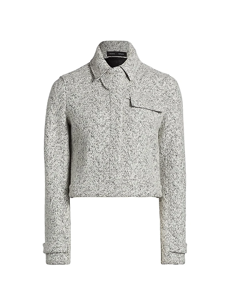 Rivers Cotton-Wool Jacquard Jacket