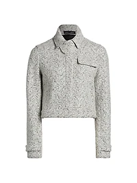 Rivers Cotton-Wool Jacquard Jacket
