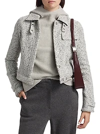 Rivers Cotton-Wool Jacquard Jacket