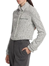 Rivers Cotton-Wool Jacquard Jacket