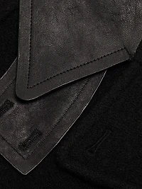 Reyes Boiled Wool Jersey Jacket