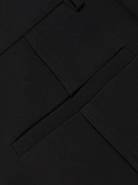 Weyes Crêpe Straight-Leg Pants