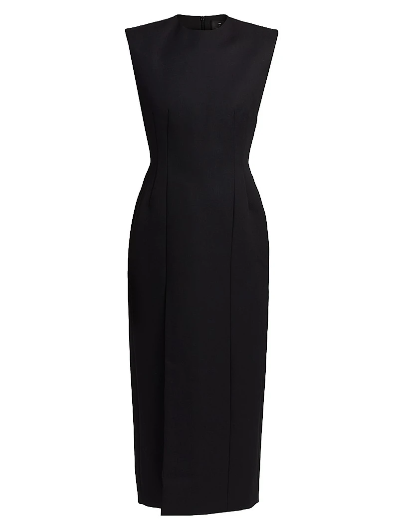 RHW Sculpted Midi-Dress