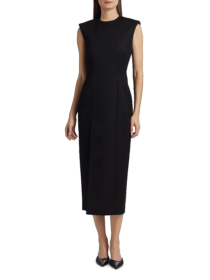 RHW Sculpted Midi-Dress