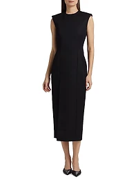 RHW Sculpted Midi-Dress