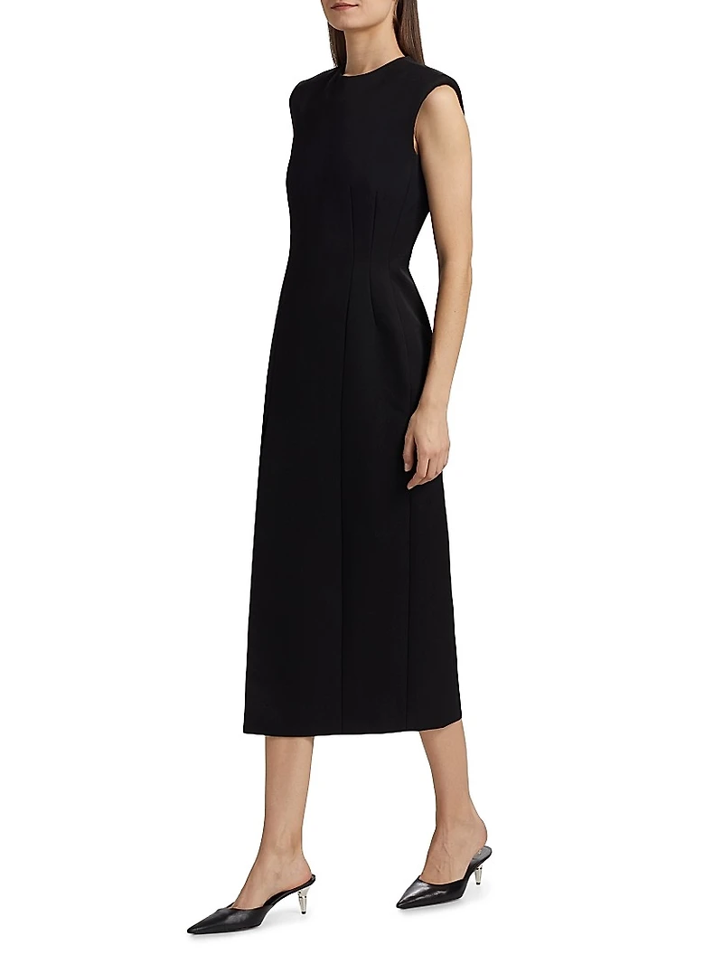 RHW Sculpted Midi-Dress