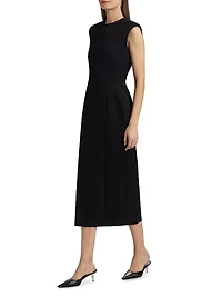 RHW Sculpted Midi-Dress