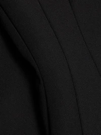 RHW Sculpted Midi-Dress