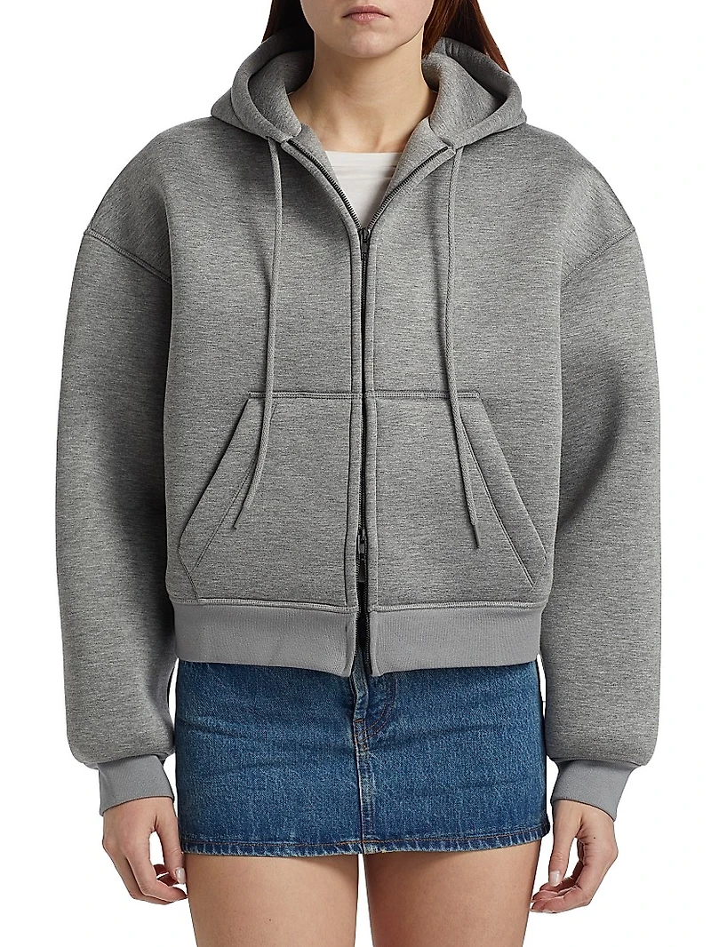 Bonded Zip Hoodie