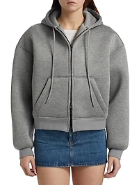 Bonded Zip Hoodie