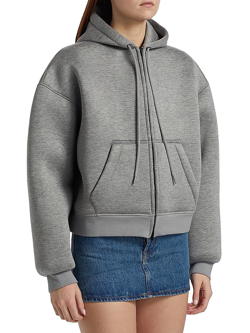 Bonded Zip Hoodie
