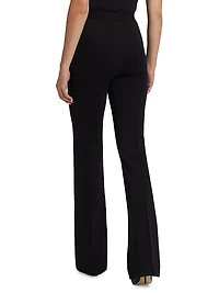 RHW Stretch High-Rise Straight-Leg Pants