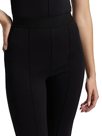 RHW Stretch High-Rise Straight-Leg Pants