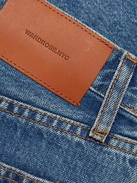 Denim Micro Miniskirt