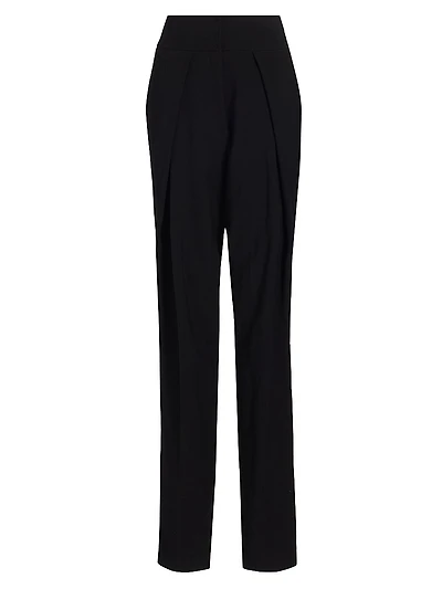 Dara Wool-Blend Trousers