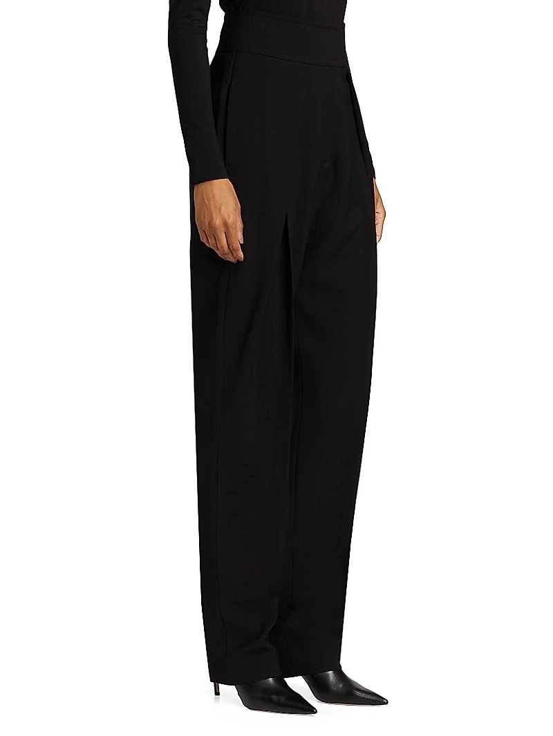 Dara Wool-Blend Trousers