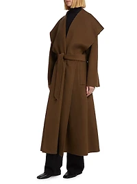 Ondine Stretch Wool Coat