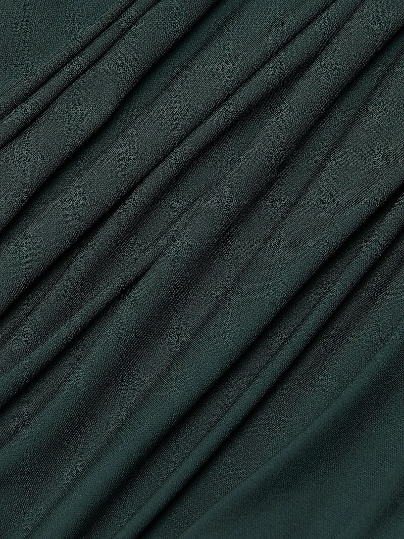 Ina Ruched Off-the-Shoulder Gown