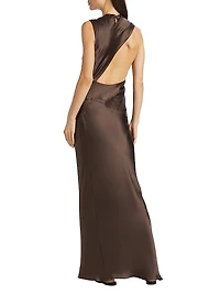 Anwen Silk Sleeveless Maxi Dress
