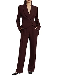 Gabrielle Wide-Leg Trousers